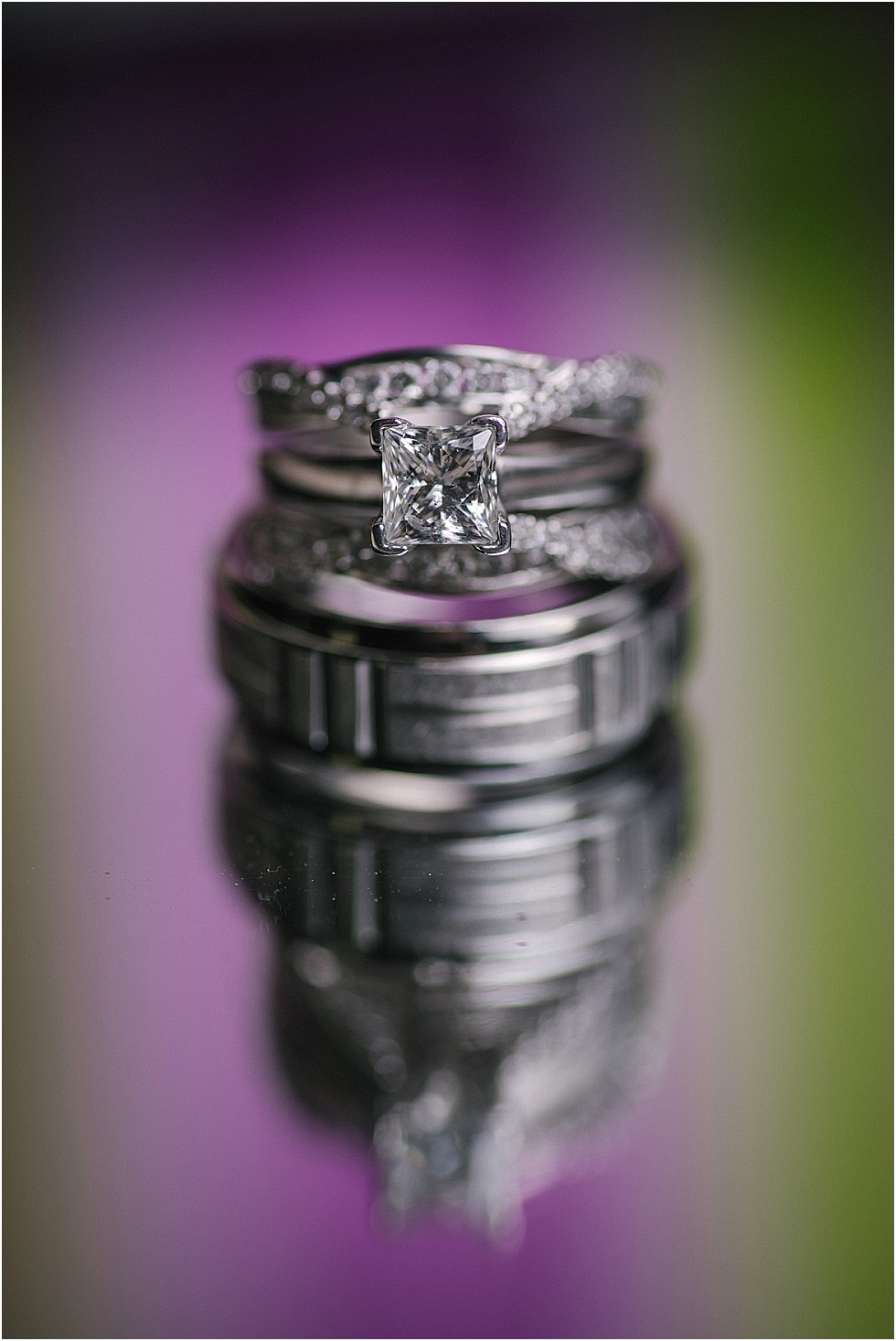 wedding ring macro ring detail shot
