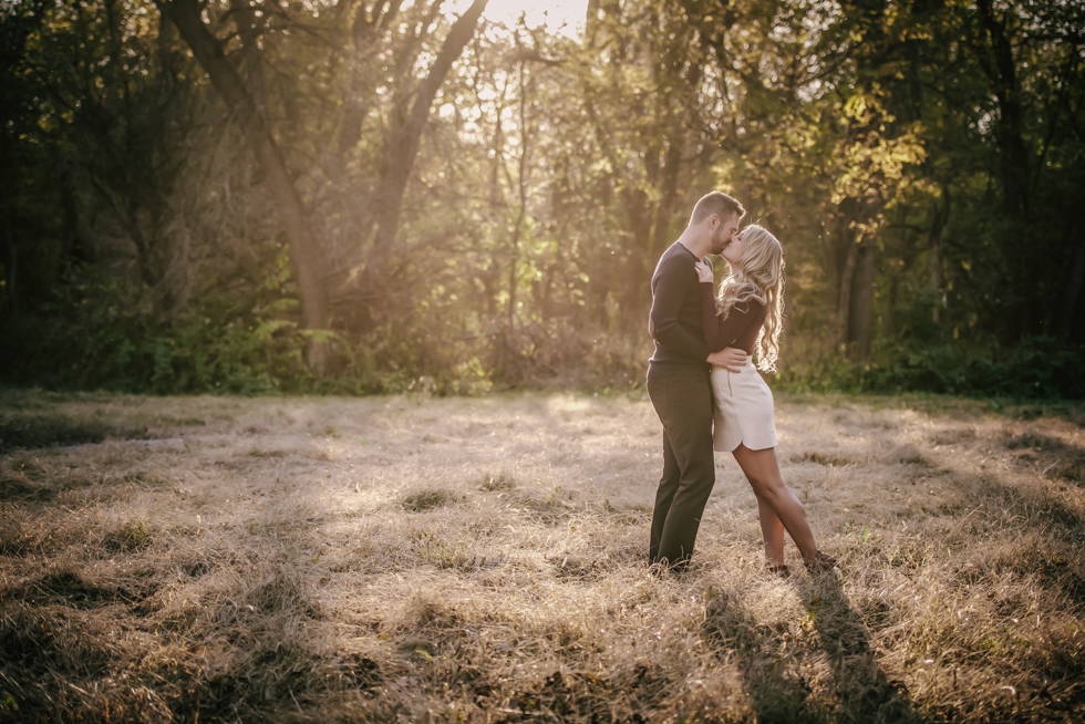 Lincoln Nebraska wedding engagement shoot Wilderness Park
