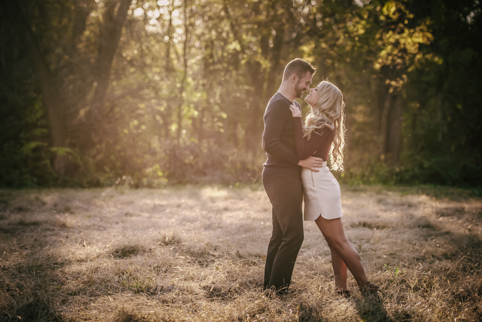 Lincoln Nebraska wedding engagement shoot Wilderness Park